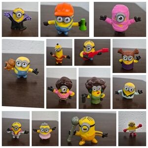 Lot Of 14 Mcdonald's The Rise Of Gru Minions Happy Meal Toy 2019